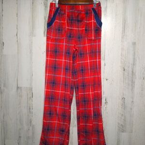 Cuddl Duds Women’s Small Super Soft Red Plaid Lounge Pants